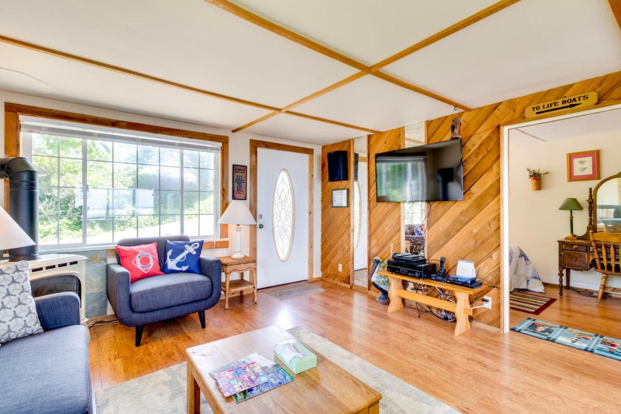 Happy Camp Beachfront Cabin Netarts Экстерьер фото
