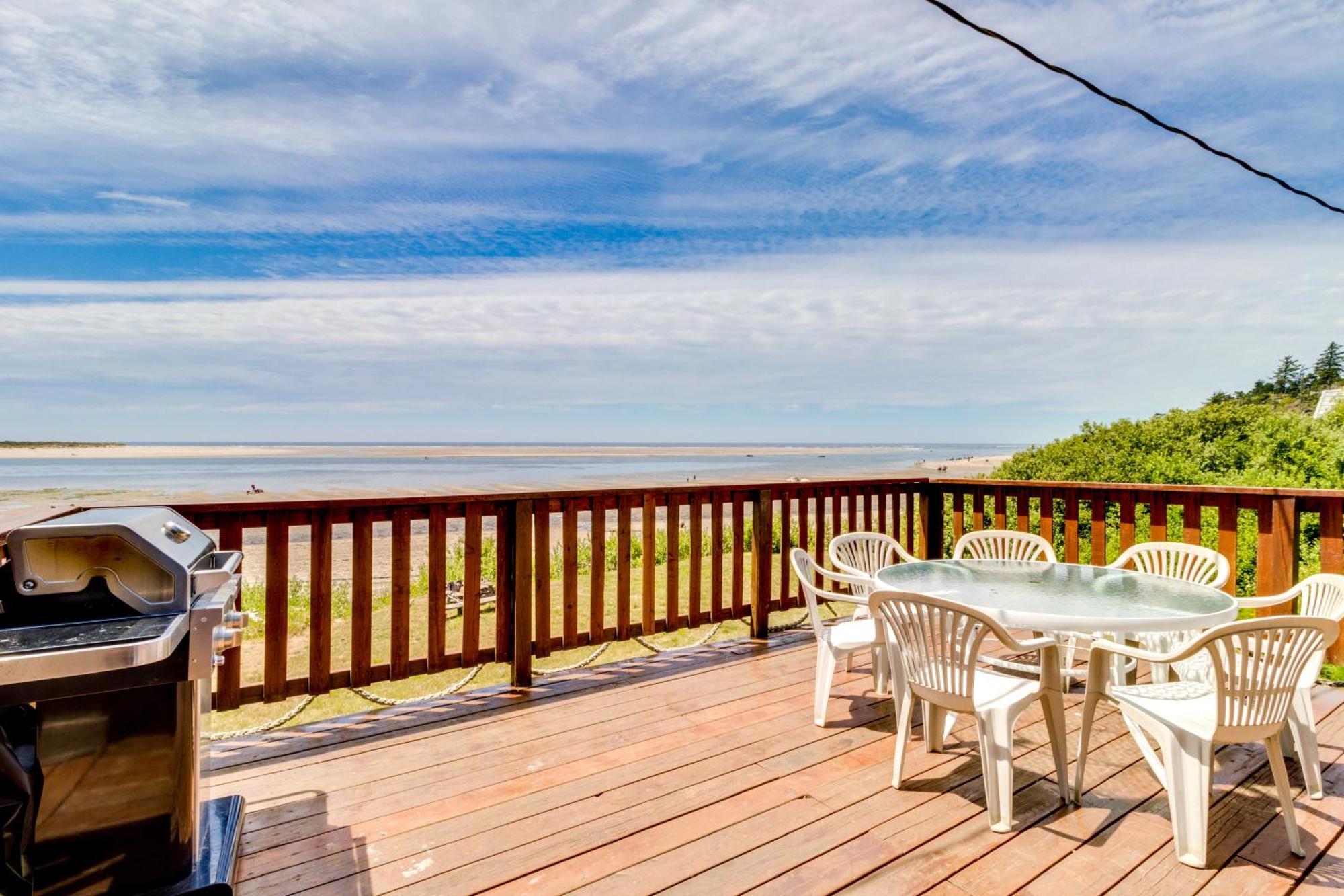 Happy Camp Beachfront Cabin Netarts Экстерьер фото